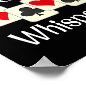 ハンド&足ウィスペ遊ラーのカードゲーム ポスター (角)