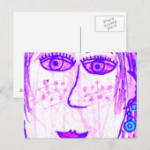 ハンナのはがき ポストカード (正面/裏面)