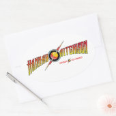 ハンナのロゴシール 楕円形シール (封筒)