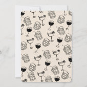 ハンナの歓迎夜の前チワワ 招待状 (裏面)