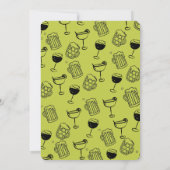 ハンナの歓迎夜の前チワワ 招待状 (裏面)