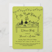 ハンナの歓迎夜の前チワワ 招待状 (正面)