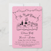 ハンナは前の大歓迎の夜 招待状 (正面)