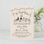 ハンナは前の大歓迎の夜 招待状 (スタンド正面)