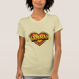 ハンナへの愛 Tシャツ