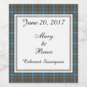 ハンナスコティッ結婚トのワインラベル ワインラベル (シングルラベル)