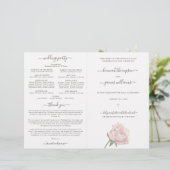 ハンナピンクカトリック結婚式 プログラムミサ (スタンド正面)