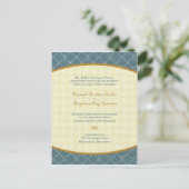 ハンナ招待状 インビテーションポストカード (スタンド正面)