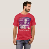 ハンナ・アーレントの共感について Tシャツ (正面フル)