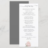 ハンナ | モダンシックお洒落ラ結婚ク メニュー (正面/裏面)