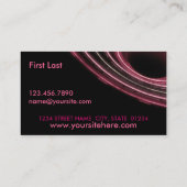 ハンナ 名刺 (裏面)