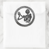 ハンニバル教会のフロアスケルトンシール ラウンドシール (バッグ)