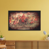 ハンニバル・クロッシング・ザ・アルプス キャンバスプリント (インサイチュ (リビング))