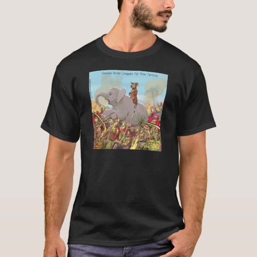 ハンニバル・バルカの征服地 笑 Tシャツ (正面)