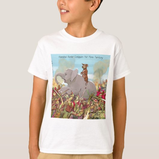 ハンニバル・バルカの征服 Tシャツ (正面)