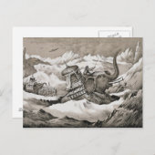 ハンニバル（紀元前247-c.183年）と彼の戦争ゾウは腐る ポストカード (正面/裏面)