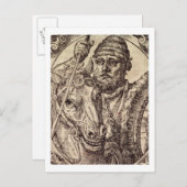 ハンニバル(紀元前247-c.183年)(版木、銅版、版画) ポストカード (正面/裏面)