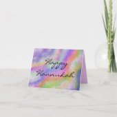 ハンヌカろうそくカラーズカード シーズンカード (正面)