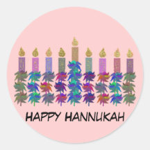 ハンヌカフラワー（ユダヤ教）メノラー