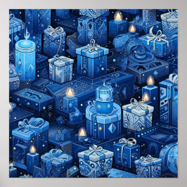 ハンヌカホリデーのポスター ポスター