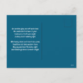 ハンヌカ2家族フォトホリデーポストカード シーズンポストカード (裏面)