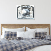 ハンネウェルズ標準準備のためのヴィンテージ広告 キャンバスプリント (インサイチュ (寝室))