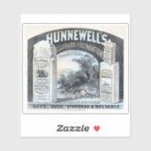 ハンネウェルズ標準準備のためのヴィンテージ広告 シール (シート)