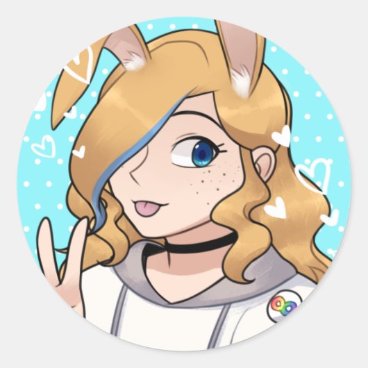 ハンネバンPFPデカール ラウンドシール (正面)