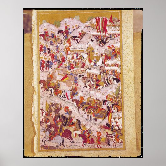 ハンネルネーム写本：Suleyman ポスター (正面)