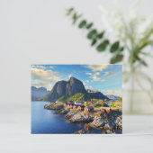 ハンノイ魚釣り村アットロフォテン諸島,ノルウェー ポストカード (スタンド正面)