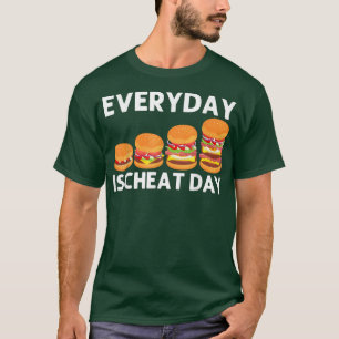 ハンバカッコいいグ女子男性へチーズバーガーFast Foo Tシャツ