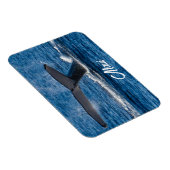 ハンバッククジラ写真オンマウイ マグネット (右側)