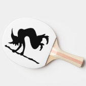 ハンバックハロウィーン魔女 卓球ラケット (横)