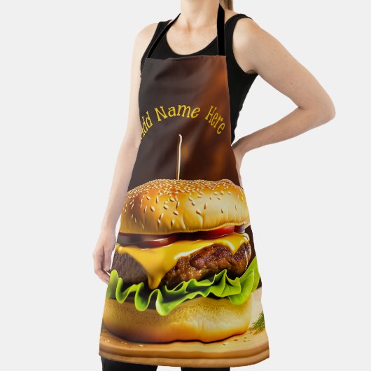 ハンバパーソナライズされたグデザインエプロン エプロン (インサイチュ)