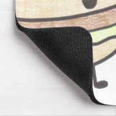 ハンバーガーおよび揚げ物のマウスパッド マウスパッド (コーナー)