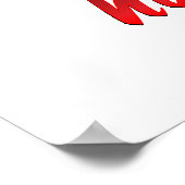 ハンバーガーについて ポスター (角)