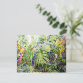 ハンバーガーのような見た目の果物 ポストカード (スタンド正面)