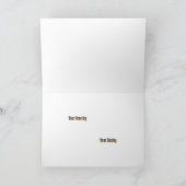 ハンバーガーのグリーティングカード カード (内部)