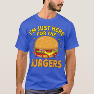 ハンバーガーのチーズバーガーのハンブルクに来たばかりだ Tシャツ