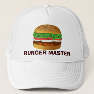 ハンバーガーのマスター キャップ