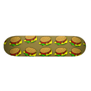 ハンバーガーの壁紙 スケートボード
