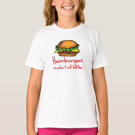 ハンバーガーの恋人 Tシャツ