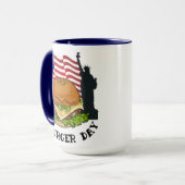 ハンバーガーの日 マグカップ (正面左)