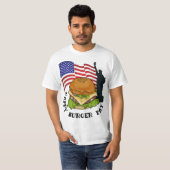 ハンバーガーの日Tシャツ Tシャツ (正面フル)
