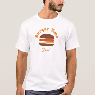 ハンバーガーの時間 Tシャツ