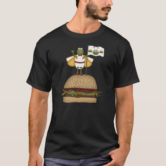 ハンバーガーの王様 Tシャツ (正面)