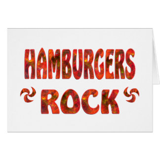 ハンバーガーの石