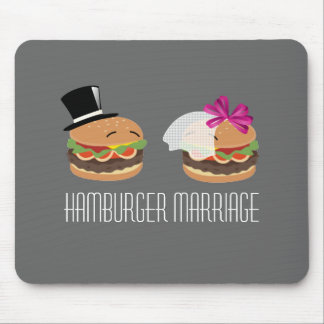 ハンバーガーの結婚 -- 単語のASLの演劇 マウスパッド