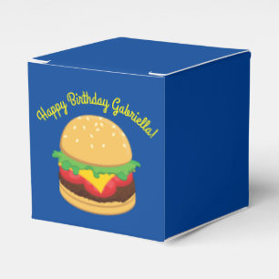 ハンバーガーの誕生日パーティー,バーガーのお気に入り フェイバーボックス