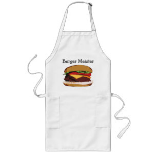 ハンバーガーのMeisterのエプロン ロングエプロン